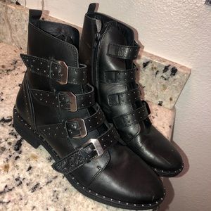 Steve Madden- WORN ONCE Pursue Motorcycle Boot